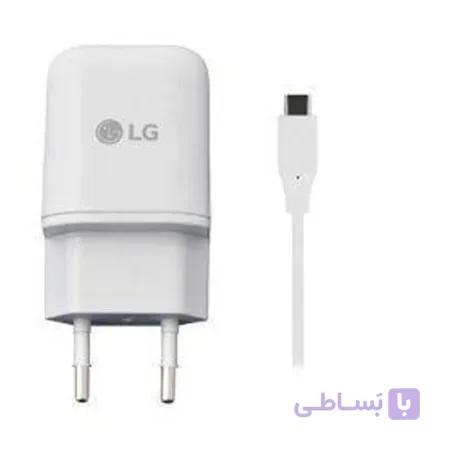 شارژر و کابل Type-C ال جی مدل Fast Charging