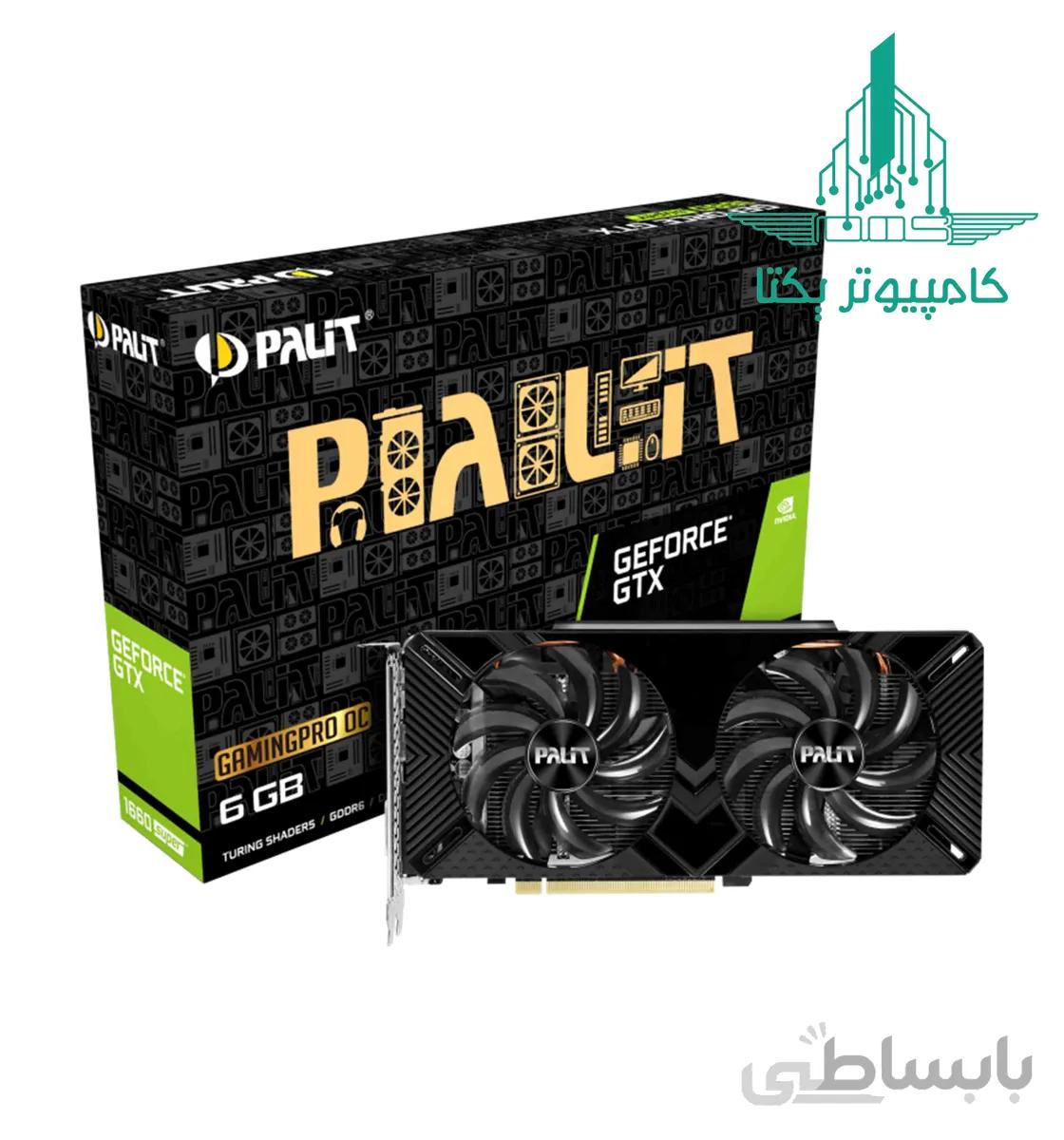 VGA PALIT GTX-1660 SUPER GAMING PRO 6GB DDR6