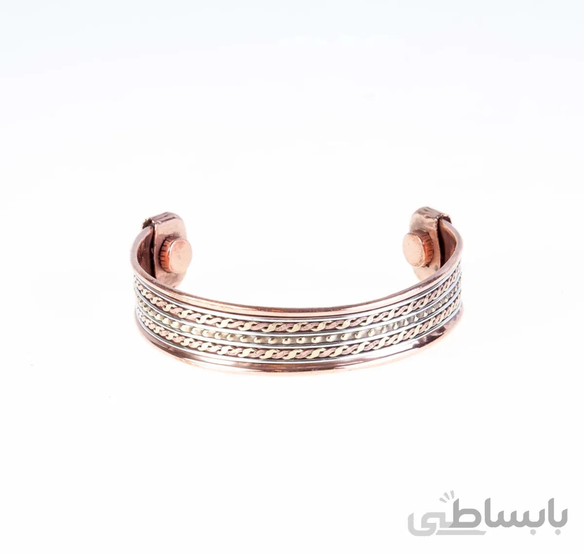 دستبند مسی فلزی CU1002