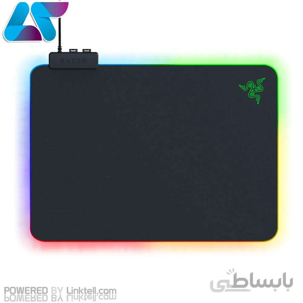 ماوس پد گیمینگ ریزر مدل Razer FireFly v2 ا Razer Firefly Hard V2 RGB Gaming Mouse Pad Customizable Chroma Lighting