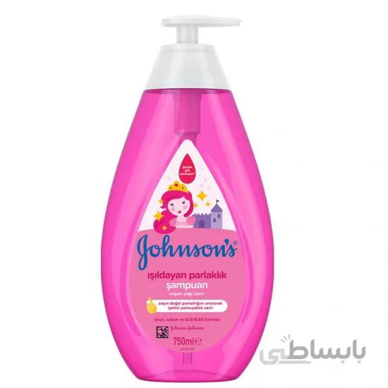 شامپو بچه جانسون براق کننده مو حاوی آرگان JHONSON حجم 750 میل
