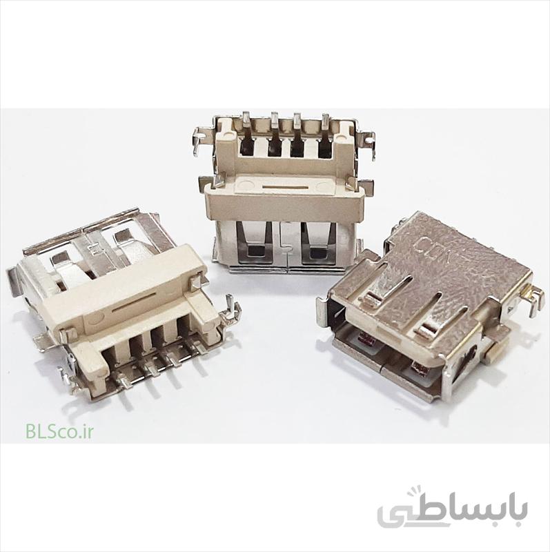 جک USB2 لپ تاپ کد601 ا USB 2.0 Port Jack Socket