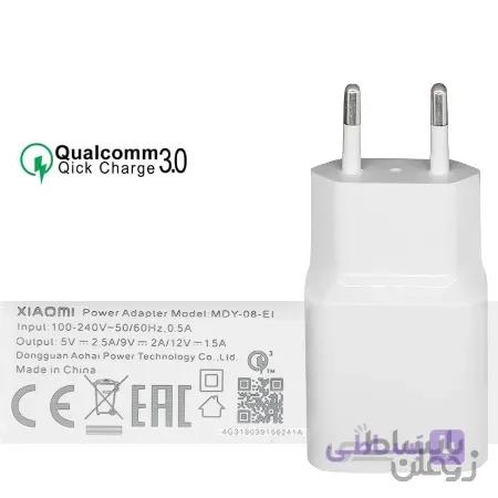 آداپتور فست شارژ شیائومی Xiaomi MDY-08-EI QC3.0 Fast Charger اصلی
