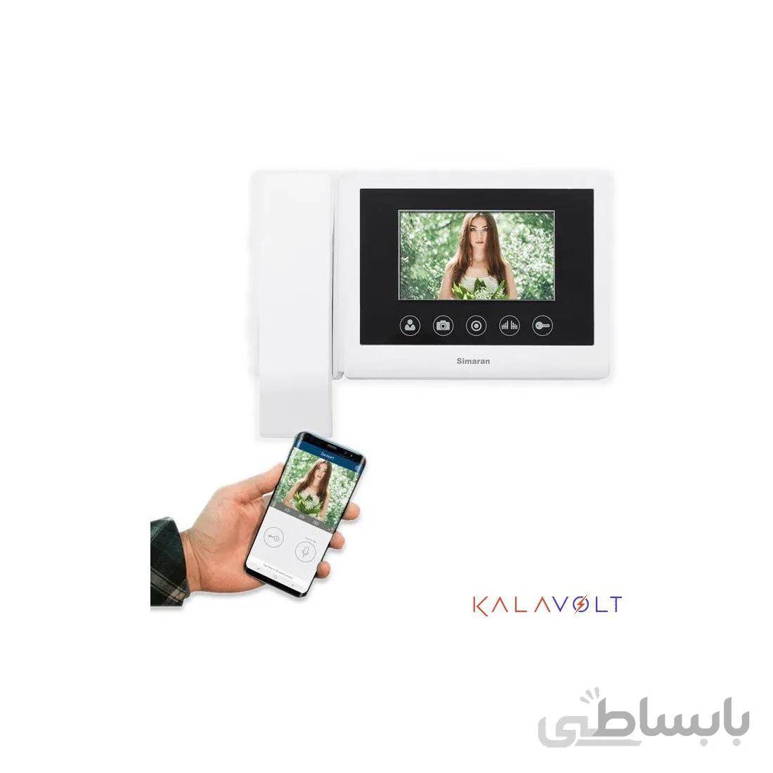 دربازکن تصویری سیماران مدل HS-43TKM100
