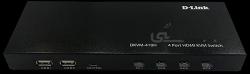 سوییچ KVM چهار پورت D-LINK مدل DKVM-410H