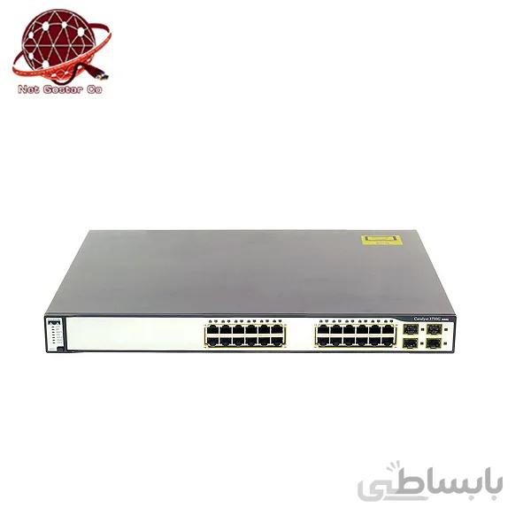 سوئیچ 48 پورت POE سیسکو C3750-48PS-S