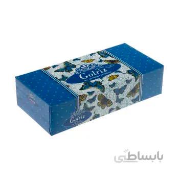 دستمال کاغذی ۲۰۰ برگ ساده گلریز- کارتن ۷۲ تایی
