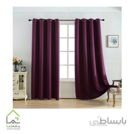 پرده اتاق و سالن کتان 280 سانت