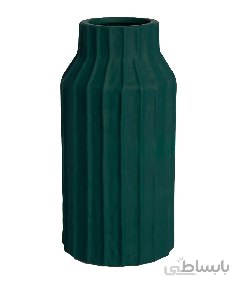گلدان سرامیکی راه راه