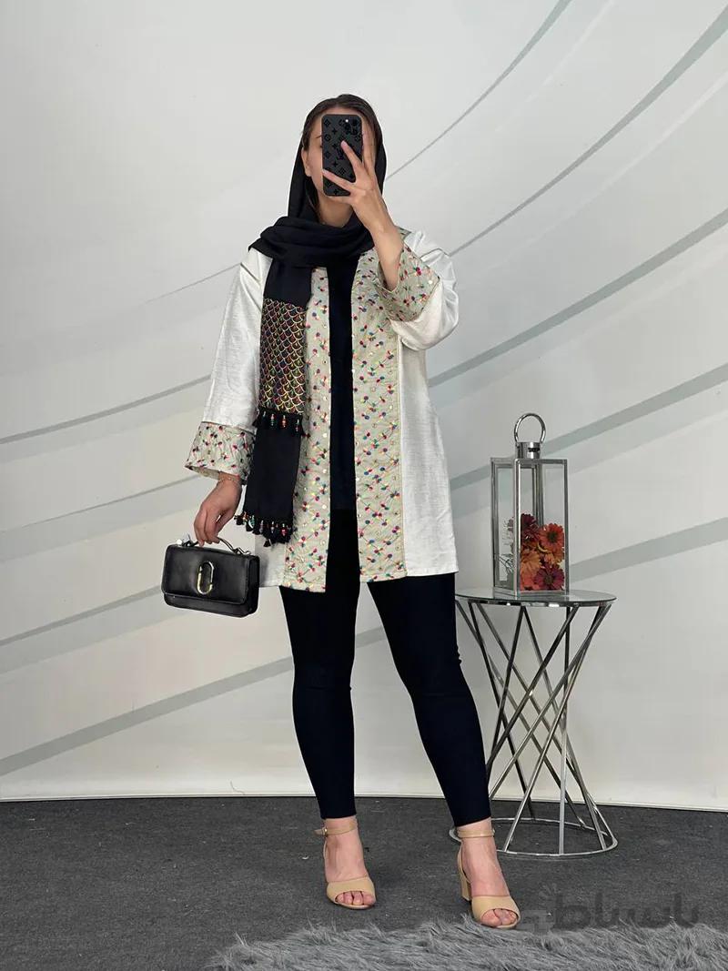 مدل مانتوی دخترانه مزونی کد 454