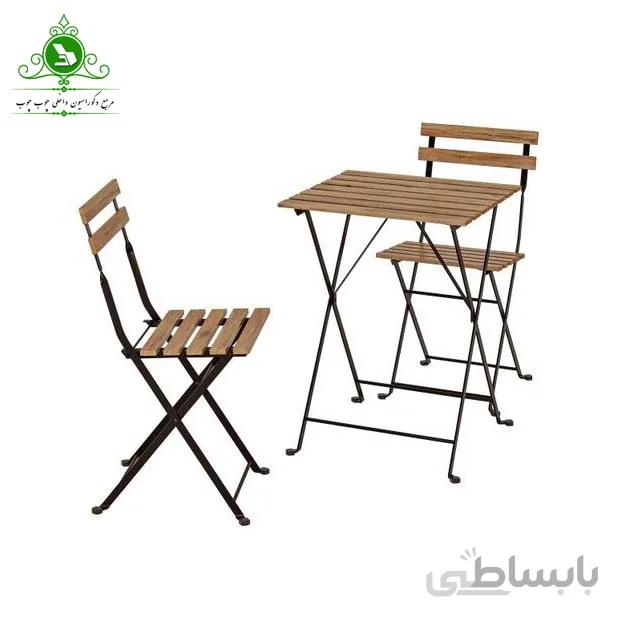 میز ناهارخوری دو نفره تاشو مدل آیکیا
