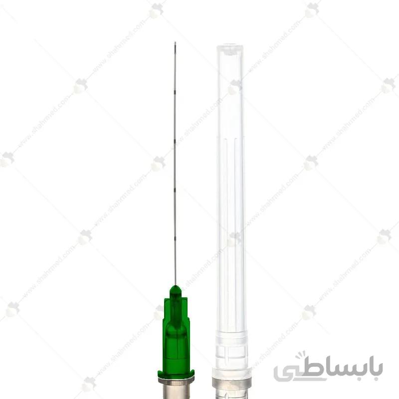 میکرو کانولا تزریق گیج 21 طول 70 میلی متر همراه با سرسوزن Micro Cannula 21G 70mm