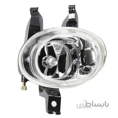 چراغ مه شکن پژو 206 تیپ 3 جلو راست سراج نور توس