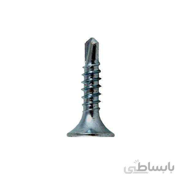 پیچ سر تخت مته دار مدل 25-4.8 بسته 80 عددی