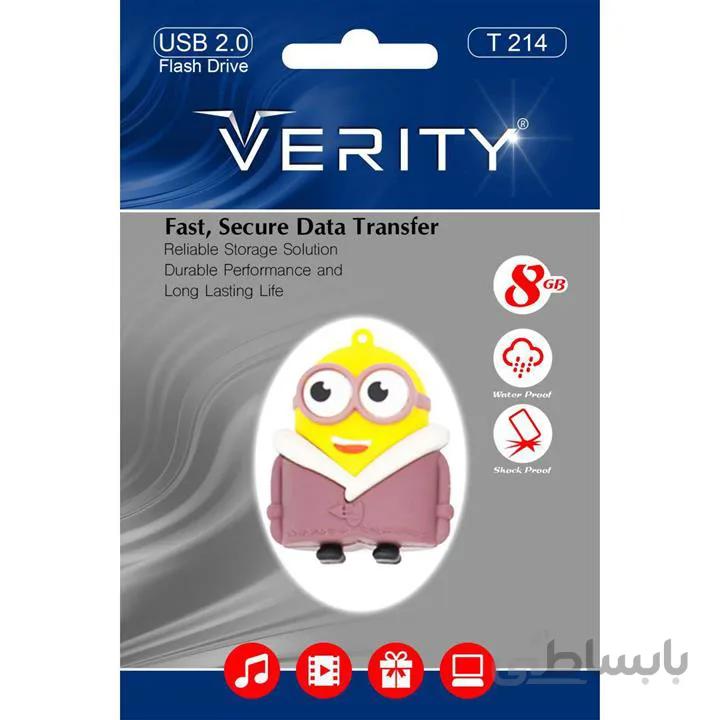 فلش مموری وریتی مدل T214 ظرفیت 16 گیگابایت ا Verity T214 Flash Memory16GB
