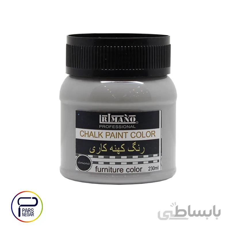رنگ اکریلیک کهنه کاری خاکستری روشن ریمانو ۲۳۰ میلی لیتر