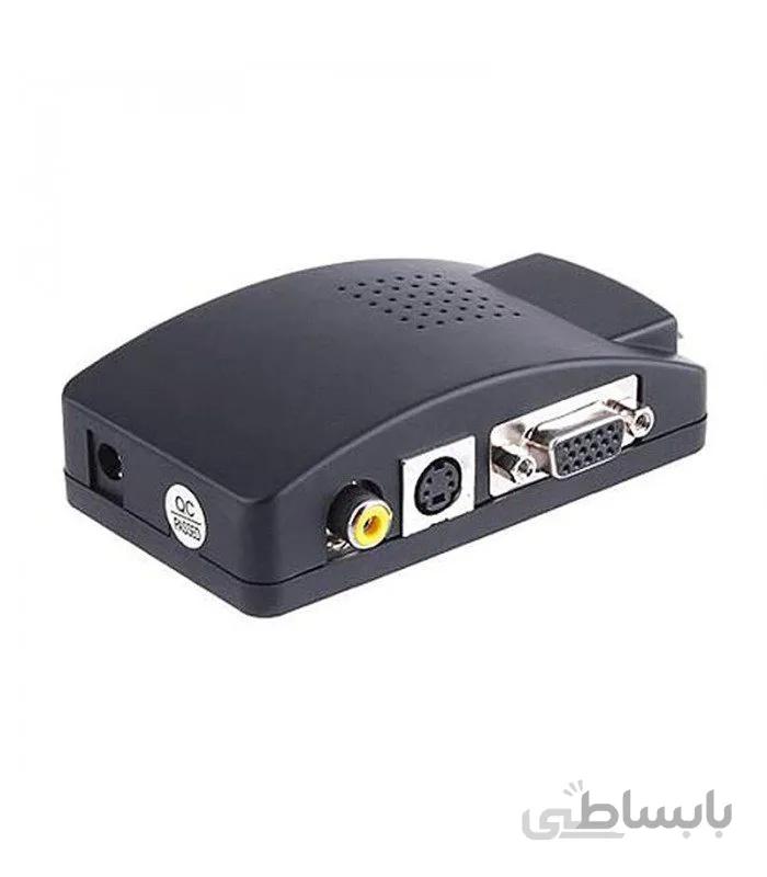 تبدیل AV و S-Video به VGA فرانت FN-V101 ا Faranet Composite AV / S-Video To VGA Converter / FN-V101