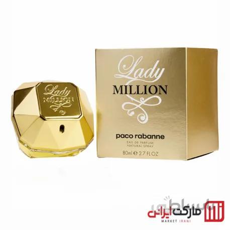 عطر زنانه پاکورابان لیدی میلیون