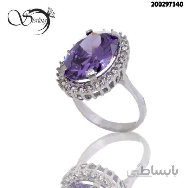 انگشتر آماتیس نقره زنانه کد:۱۸۴۷