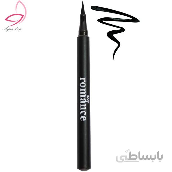 خط چشم ماژیکی دیپ رومانس مدل Intense Black