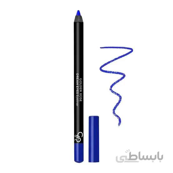 مداد چشم گلدن رز مدل Dream Eyes شماره 419 ا Golden Rose Black Dream Eyes Eye Pencil No. 419