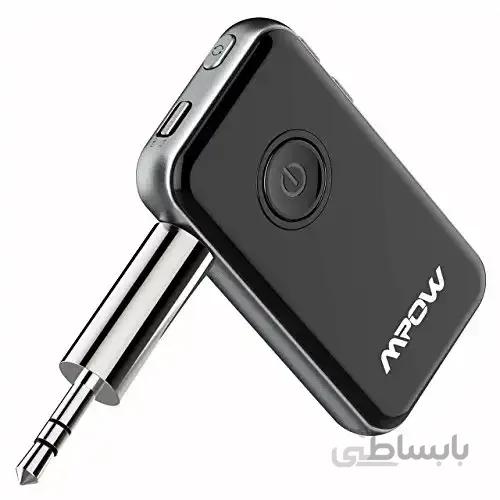 TaoTronics Bluetooth 5.0 Transmitter and Receiver, 2-in-1 Wireless 3.5mm Adapter (aptX Low Latency, 2 Devices Simultaneously, For TV/Home Sound System)