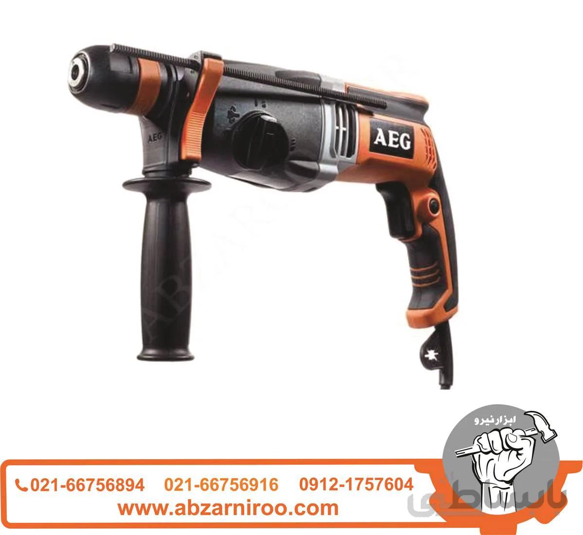 چکش تخریب AEG مدل KH28Super-XE ا AEG demolition hammer model KH28Super-XE