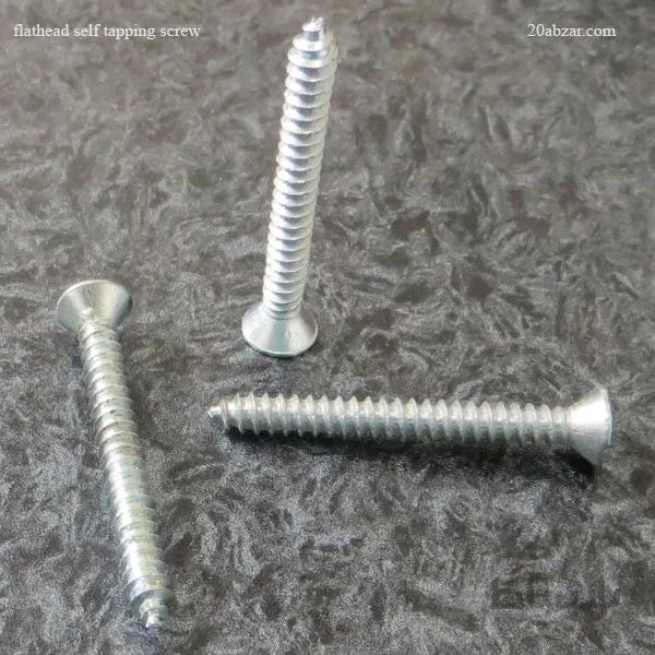 پیچ خودکار سر تخت چهارسو با قطر ۳ میلی متر و طول ۱۳ میلی متر (بسته ۵۰۰ عددی)