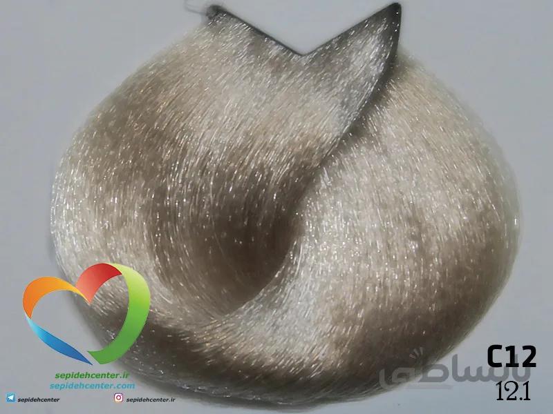 رنگ مو ی ترام کالر traum color سوپر پلاتینه دودی C12 – 12.1