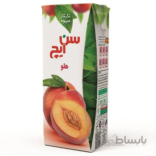 نکتار هلو سن ایچ پاکت 200cc باکس 36 عددی