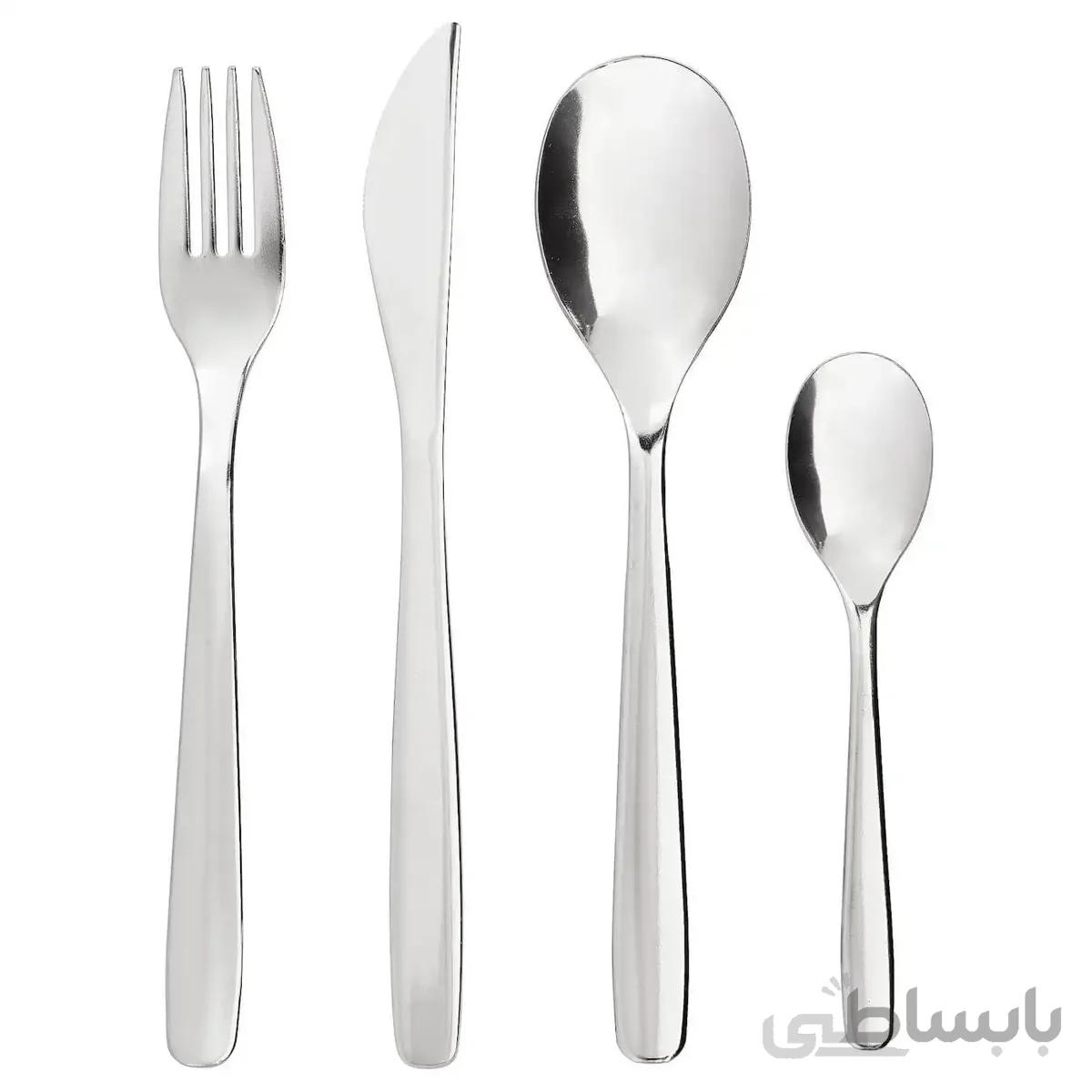 سرویس قاشق چنگال ایکیا مدل MOPSIG کد 66307