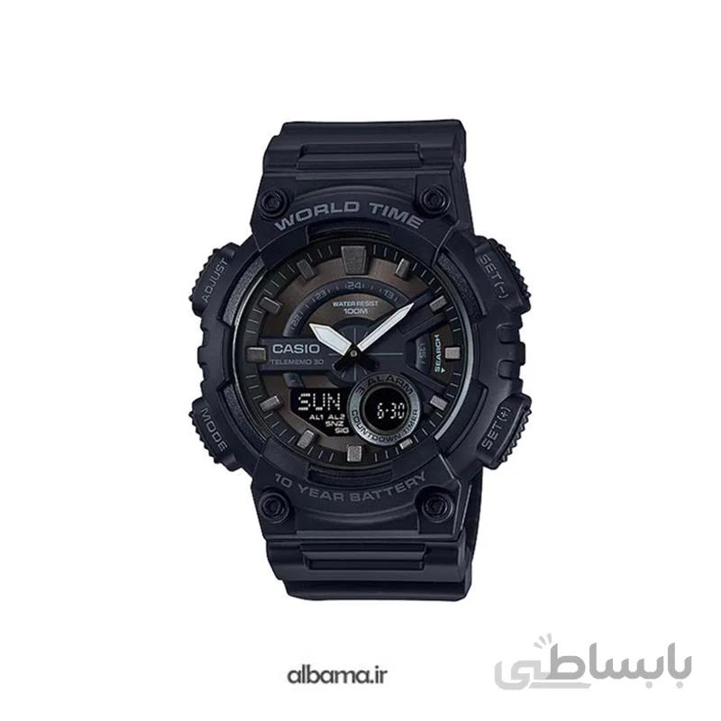 ساعت مچی دوزمانه کاسیو AEQ 110W
