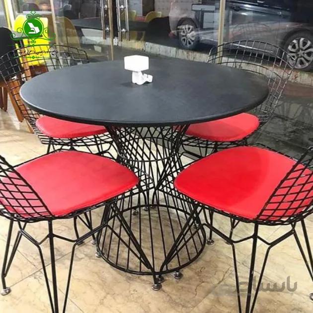 میز ناهارخوری چهارنفره مدل باغی