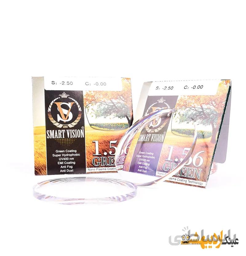 عدسی عینک آنتی رفلکس اسمارت ویژن