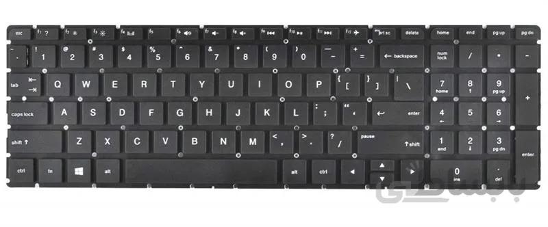 کیبورد لپ تاپ اچ پی پاویلیون 15AC ا Hp 15AC laptop Keyboard replacement