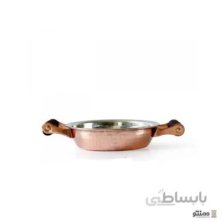 ماهیتابه مسی چکشی مدل دسته دار
Copper hammer frying pan model with handle
