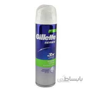 فوم اصلاح ژیلت مدل 3X Protection Sensitive حجم 250 میلی لیتر