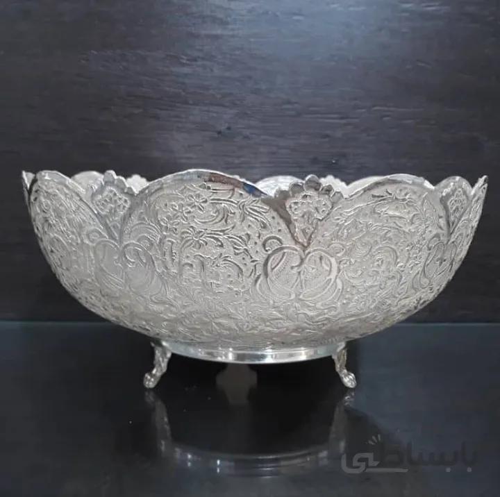 آجیل خوری نقره نما کد ۱۰۲۲۹۵