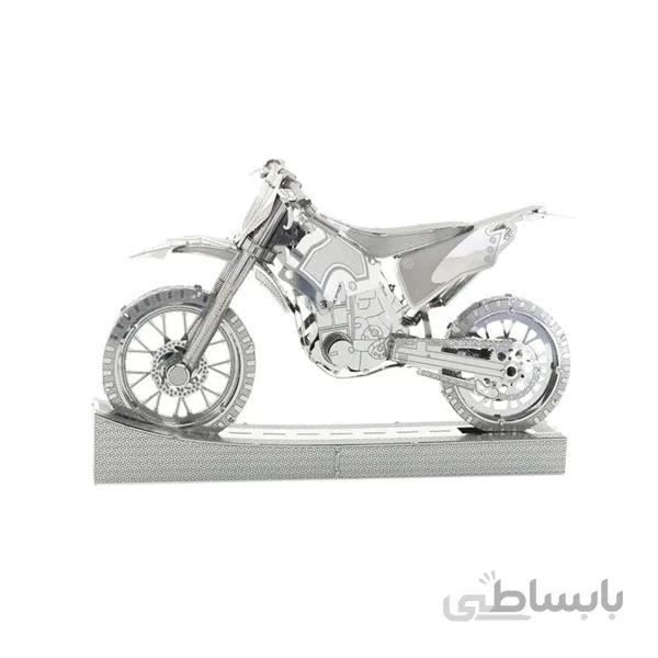 پازل فلزی سه بعدی موتورسیکلت Cross