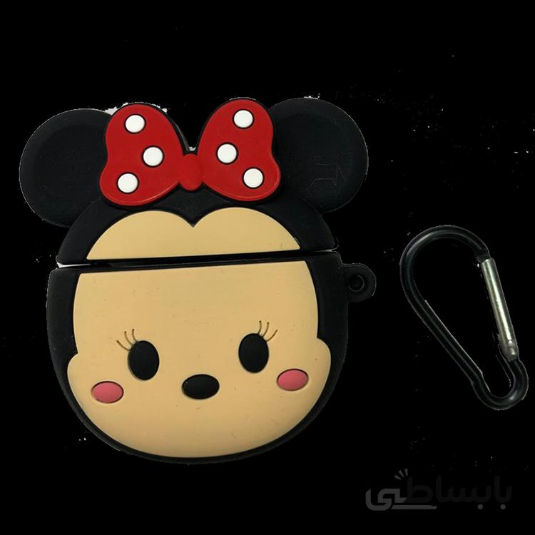 کاورمحافظ ایرپاد سری یک و دو طرح میکی موس دختر / Apple Airpod Series 1 & 2
