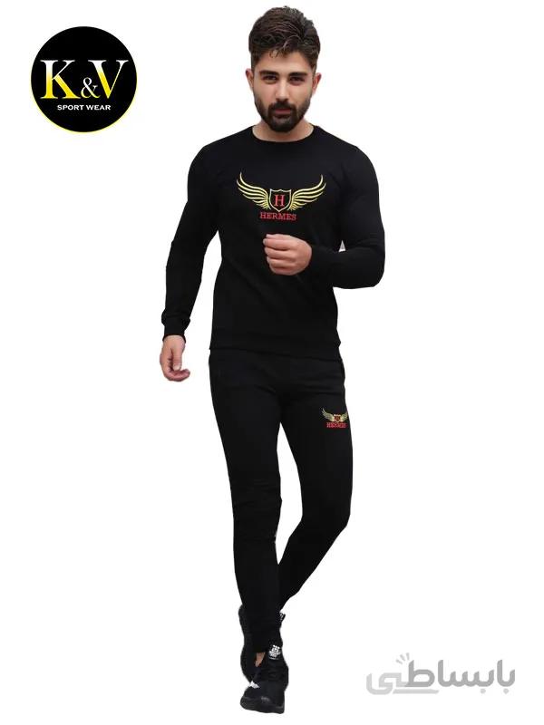 ست بلوز شلوار ورزشی مردانه HERMES ا HERMES mens sports pants blouse set
