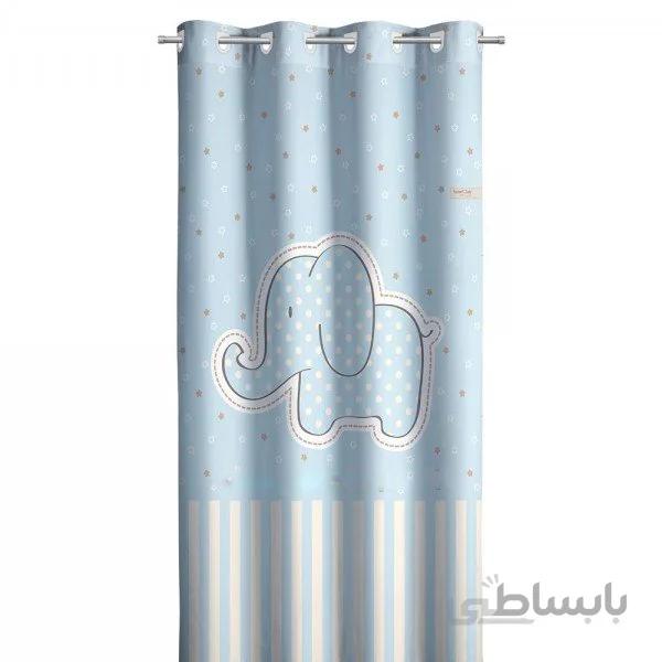 پرده اتاق کودک saint clair فیل آبی کد 115062