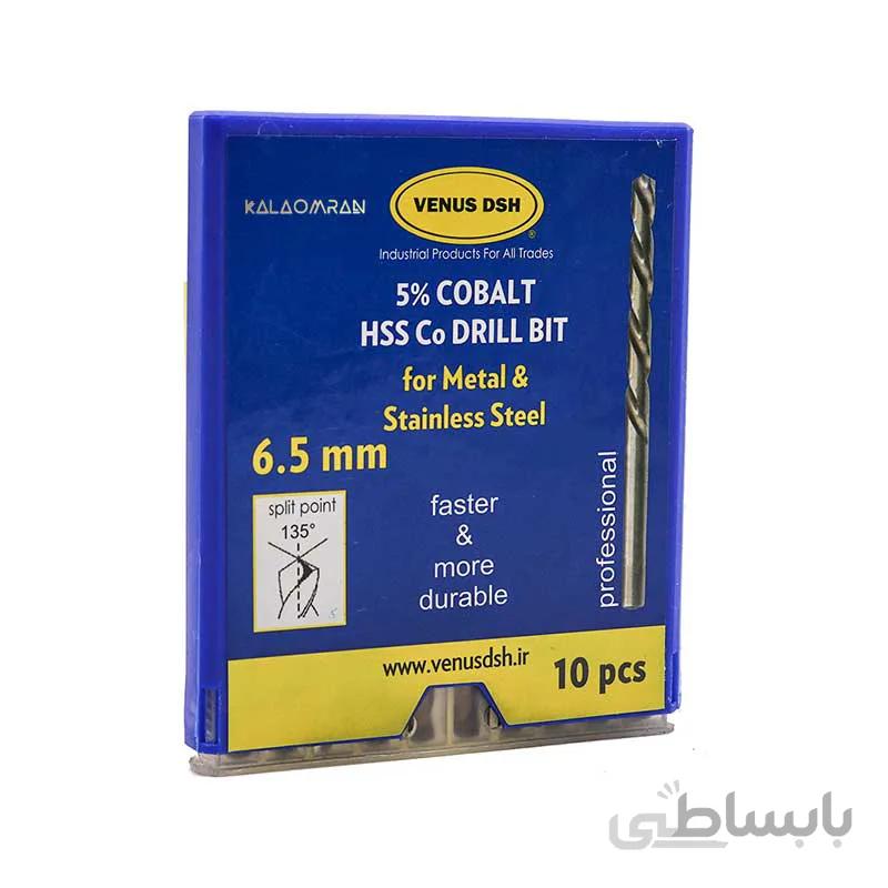 ست 10 عددی مته آهن سایز 6.5 میلی متر VENUS DSH