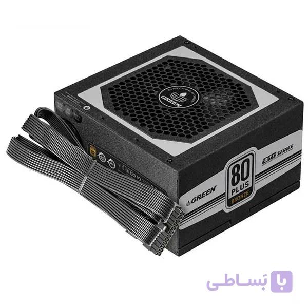 منبع تغذیه کامپیوتر گرین مدل GP580A-ESD