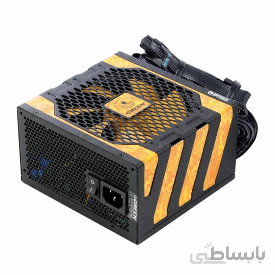 پاور گرین GREEN GP550A-UK Plus GOLD 550W Gaming Power Supply