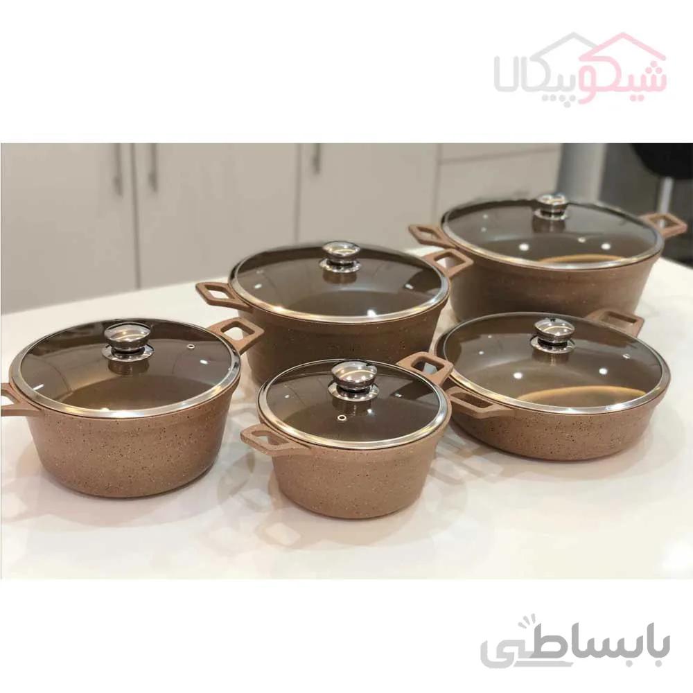 سرویس قابلمه چدن هلنا