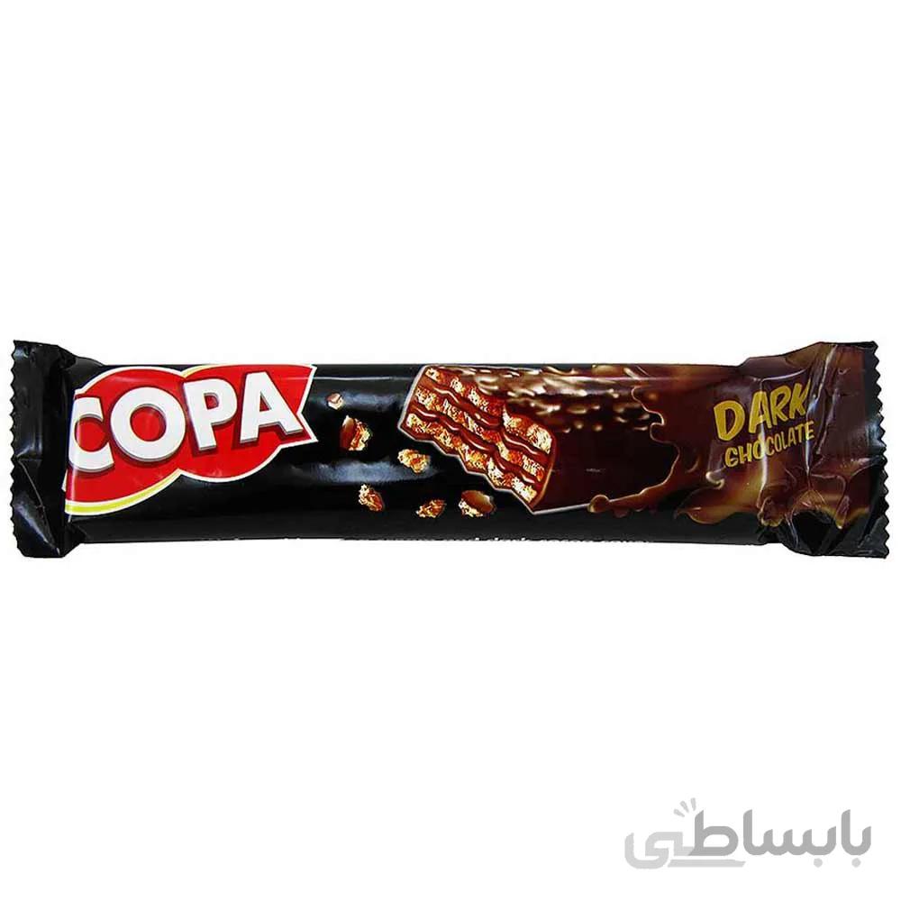 ویفر دارک روکش شکلاتی کوپا 5 لایه ا -