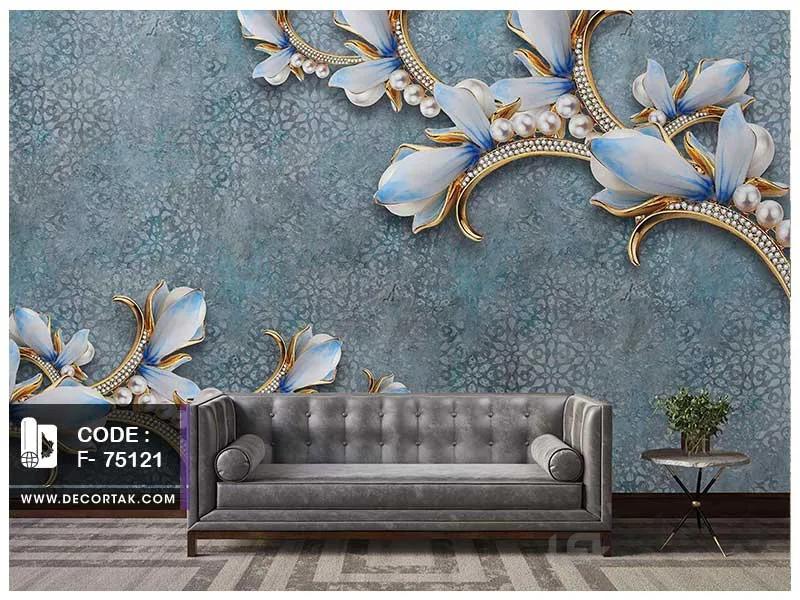 پوستر دیواری گل کد F-75121