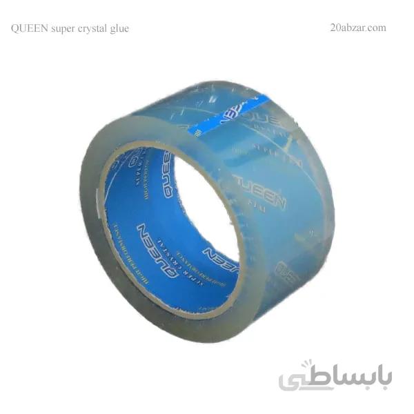 نوار چسب بسته بندی Queen طول ۹۰ یارد عرض ۵ سانتی متر