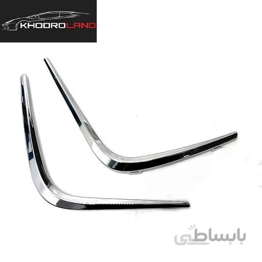 ابرویی استیل کاور مه شکن جلو S5